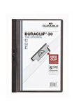 Duraclip 30 Sayfalı Sıkıştırmalı Dosya Siyah 2200-S   /