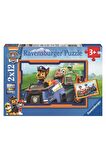 Ravensburger Fantastik 2x12 Parça Çocuk Puzzle