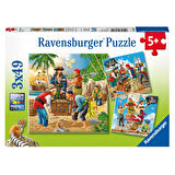 Ravensburger 3x49 Parça Puzzle Açık Deniz Macerası 80304