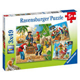 Ravensburger 3x49 Parça Puzzle Açık Deniz Macerası 80304