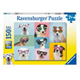 Ravensburger Çocuk Puzzle 150 Parça Eğlenceli Köpekler 132881