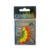 Crystal Renkli Kauçuk Stopper No:5 (6'lı)
