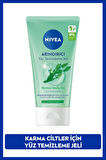 NIVEA Arındırıcı Yüz Temizleme Jeli 150ml, Karma Cilt Tipi, Gözenek Temizleyici, Nemlendirici, Mat Cilt