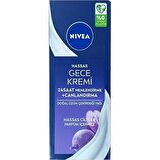 NİVEA NEMLENDİRİCİ GECE KREMİ HASSAS 50 ML