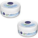 Nivea Nemlendirici E Vitaminli Tüm Cilt Tipleri için  Vücut Kremi 2x300 ml 