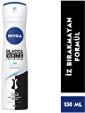 Nivea Black & White Invisible Pure Antiperspirant Ter Önleyici Leke Yapmayan Kadın Sprey Deodorant 150 ml