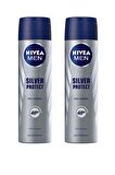 Nivea Deodorant Sprey Silver Protect 150ml.Erkek x 2 adet