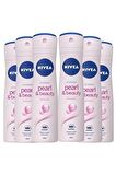 Nivea Kadın Deodorant Pearl Beauty Hızlı Koruma 150 ML - 6'lı Avantaj Paketi