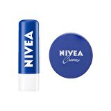 Nivea Nemlendirici Krem 150ML + Nivea Original Care Dudak Bakım Kremi 4.8Gr 2li Bakım Seti