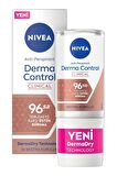 NIVEA Derma Control Clinical Kadın Roll-on 50 ml,96 Saat Üstün Koruma,Ekstra Kuruluk,Anti-perspirant