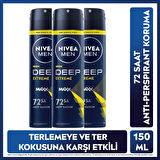 NIVEA MEN Deep Extreme 150ml x 3 ADET