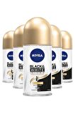 Nivea Bayan Invisible Black White İpeksi Pürüzsüzlük Roll-On 50 ml X5
