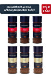 Davidoff Rich ve Fine Aroma Çözünülebilir Kahve 100 gr x 6 Adet
