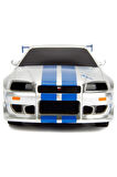 1:24 Uzaktan Kumandalı Fast & Furious Brian's 2002 Nissan Skyline Gt-r (bnr34)