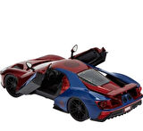 Marvel  Spiderman 2017 Ford Gt Die-cast Sports Car