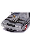 Back To The Future 3 Delorean 1:24 Zaman Makinesi Araba Işık Ve Tekerlek Fonksiyonlu