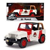 Jurassic Park Jeep Wrangler Model Araba 1:32