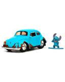 Disney Stitch ve Volkswagen Beetle 1:32 Die Cast Araç ve Figür 33251