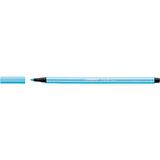 Stabilo Keçe Uçlu Boya Kalemi 1 Mm Fosforlu Mavi 68/031   10'lu Paket / Stabilo