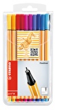 Stabilo Point Fineliner Kalem 88 20'li Paket