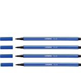 Stabilo Keçe Uçlu Boya Kalemi 1 mm Koyu Mavi 68/32
