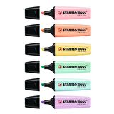 Boss Original Fosforlu Işaretleme Kalemi 6 Renk Set S.70/s STABILO