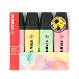 Stabilo Boss Original Pastel Renk Fosforlu Kalem 4'lü Paket