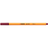 Stabilo Keçe Uçlu İnce Kalem 88 Point 0.4 MM Vişne Çürüğü 88/19