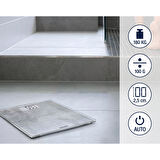 Leifheit Style Sense Compact Concrete Dijital Kişisel Terazi