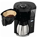 Melitta Look V Therm Tımer Solo Siyah Filtre Kahve Makinesi