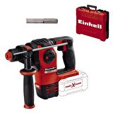 Einhell Herocco Professional Akülü Kırıcı Delici 18/20 Power X-Change (18 V, Kömürsüz, 2.2 J, SDS-plus, Pnömatik Darbe Mekanizması, Derinlik Mesnedi, Kasa dahil, Akü dahil değil)