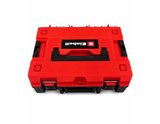 Einhell Orijinal E-Case S-F sistem kasası (maks. 25 kg, aksesuar ve aletlerin evrensel olarak depolanması ve taşınması, istiflenebilir, su sıçramasına dayanıklı, 2x köpük ek dahil) - 4540011