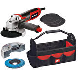 Einhell TC-AG 125/850 Kit Aksesuarlı Avuç Taşlama Usta Seti
