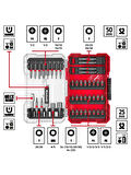 Einhell Professional TP-CD 18/70 Li-i BL (2x2,0Ah)  Akülü Darbeli Vidalama  + Einhell Vidalama Uç Seti 42 parça M-CASE kutu