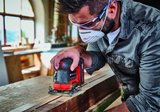 Einhell Akülü Avuç İçi Zımpara TE-OS 18/113 Li-Solo Power X-Change (18 V, titreşim zımpara, 1.8 mm salınım hareketi, 2 adet P120 zımpara kağıdı dahil, akü dahil değildir) - 4460731
