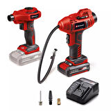 Einhell CE-CC 18 Li Akülü Araç Hava Kompresörü,  Akülü Hava Pompası 1x 2.0 Ah Akü