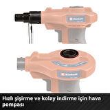 Einhell CE-CC 18 Li Akülü Araç Hava Kompresörü,  Akülü Hava Pompası 1x 2.0 Ah Akü