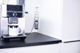 Brennenstuhl Estilo Mutfak ve Ofis İçin Çelik Yüzeyli Köşeli 6 Soketli 2 USB li 2 MT Uzatma Kablo Beyaz