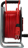 Brennenstuhl ProfessionalLINE SteelCore Serisi Bremaxx IP44 Lisanslı 5 Yıl Garantili IP44 Lisanslı Çelik Tambur 50 Metre Makaralı Kablo H07BQ-F 3G1.5