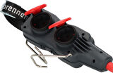 Brennenstuhl Profesyonel Powerblock Serisi IP54 Lisanslı Asma Aparatlı 4 Soketli 15 Metre Kablolu Seyyar Uzatma Priz H07RN-F 3G1.5