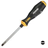 FELO ERGONIC Düz Uçlu Somunlu Tornavida 8x150mm (450 Serisi)