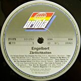 Engelbert Humperdinck - Zärtlichkeiten Album-Cover Soft Rock Vinly Plak alithestereo