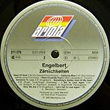 Engelbert Humperdinck - Zärtlichkeiten Album-Cover Soft Rock Vinly Plak alithestereo