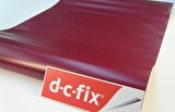 D-c-fix 346-1829 Kendinden Yapışkanlı Mat Bordo Folyo