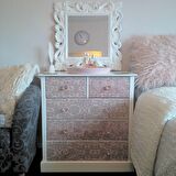 D-c-fix 346-0621 Vintage Damask Desen Yapışkanlı Folyo