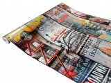 D-c-fix 346-0661 New York Pop Art Kendinden Yapışkanlı Folyo