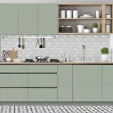 D-c-fix 446-3261 Mat Çağla Yeşil Yapışkanlı Folyo (45cm x 2mt)