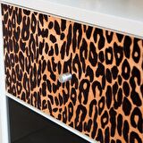 D-c-fix 303-0201 Kadife Leopar Desen Yapışkanlı Folyo (45cm x 1mt)