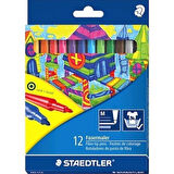 Staedtler Noris Clup 12'li Keçeli Kalem 325C12