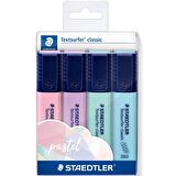 STAEDTLER 364 CWP4 TEXTSURFER PASTEL KESİKUÇ 4 LÜ SET